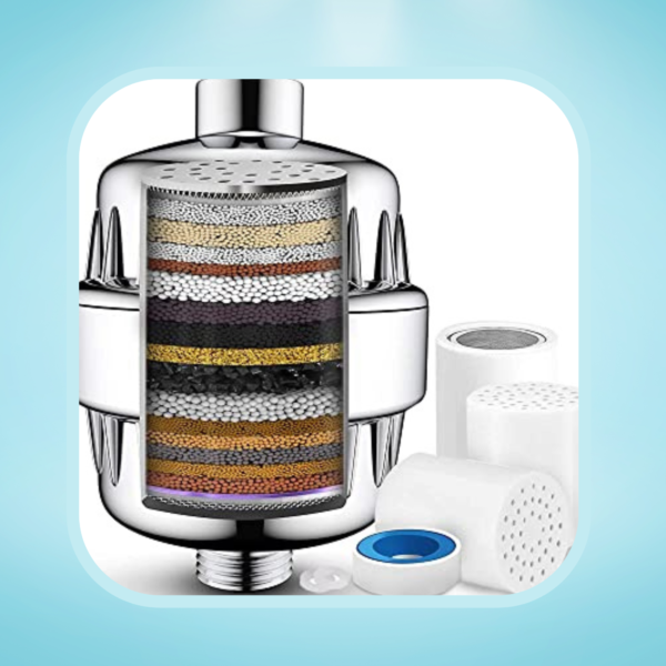 Multi-layer shower filter from nicewaterfilter.com. Buy high quality shower filters online.